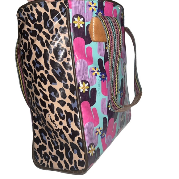 Consuela Bags Consuela Tote Cactuscheetah Print Poshmark